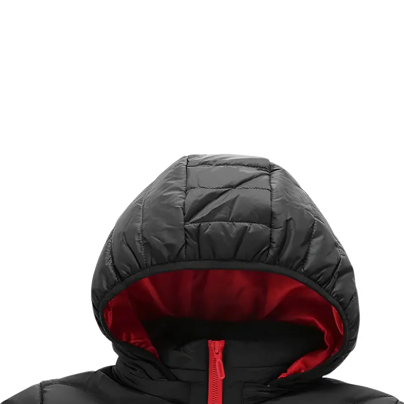 Veste chauffante électrique 5 zones noire et rouge - Image 6