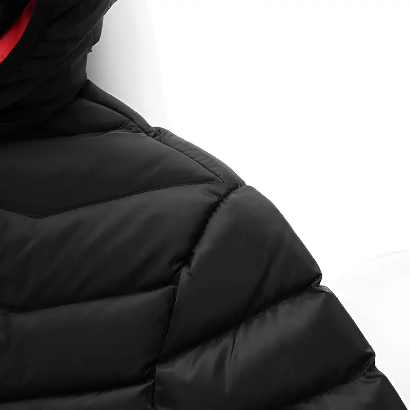 Veste chauffante électrique 5 zones noire et rouge - Image 8