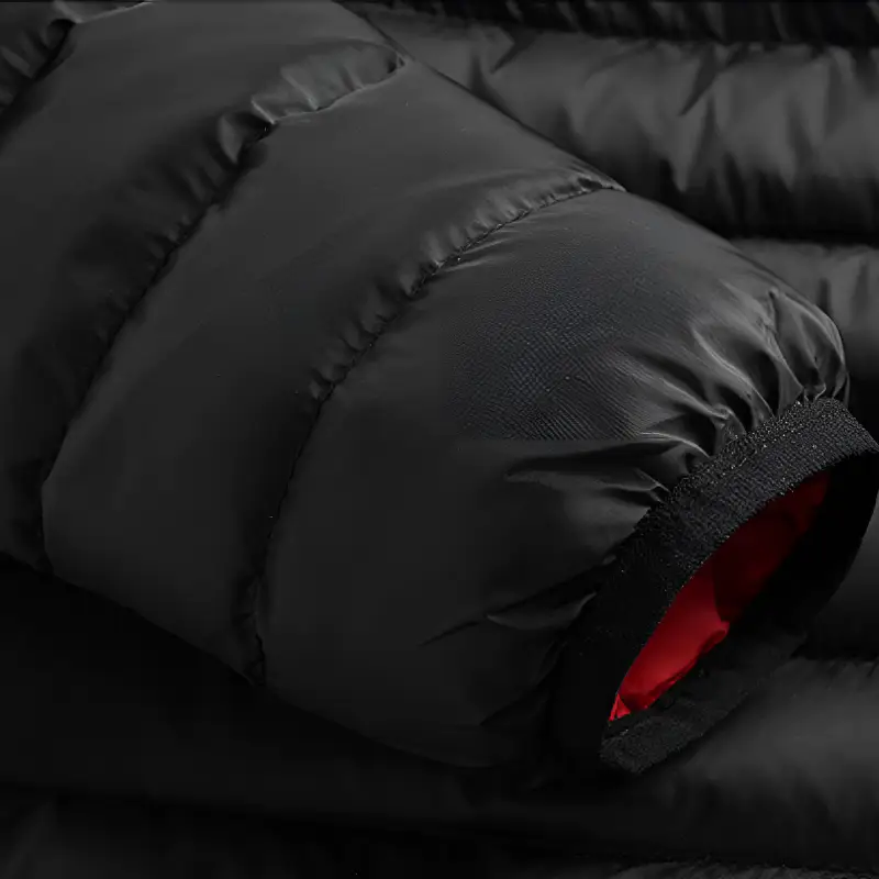 Veste chauffante électrique 5 zones noire et rouge - Image 9