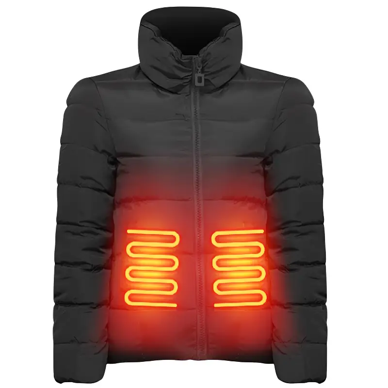 Veste chauffante en coton avec contrôle de température femme - Image 11