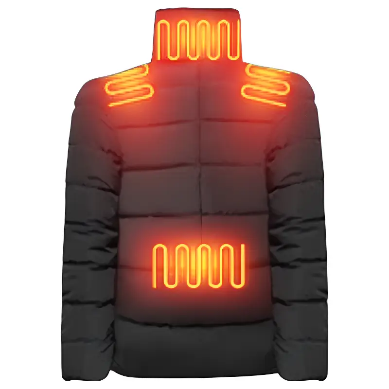 Veste chauffante en coton avec contrôle de température femme - Image 12