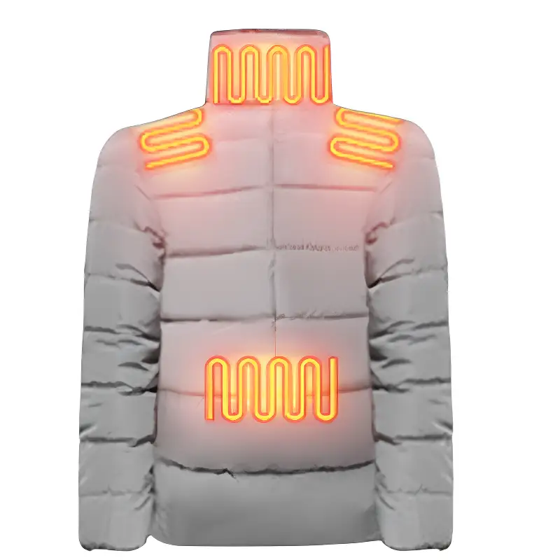 Veste chauffante en coton avec contrôle de température femme - Image 17