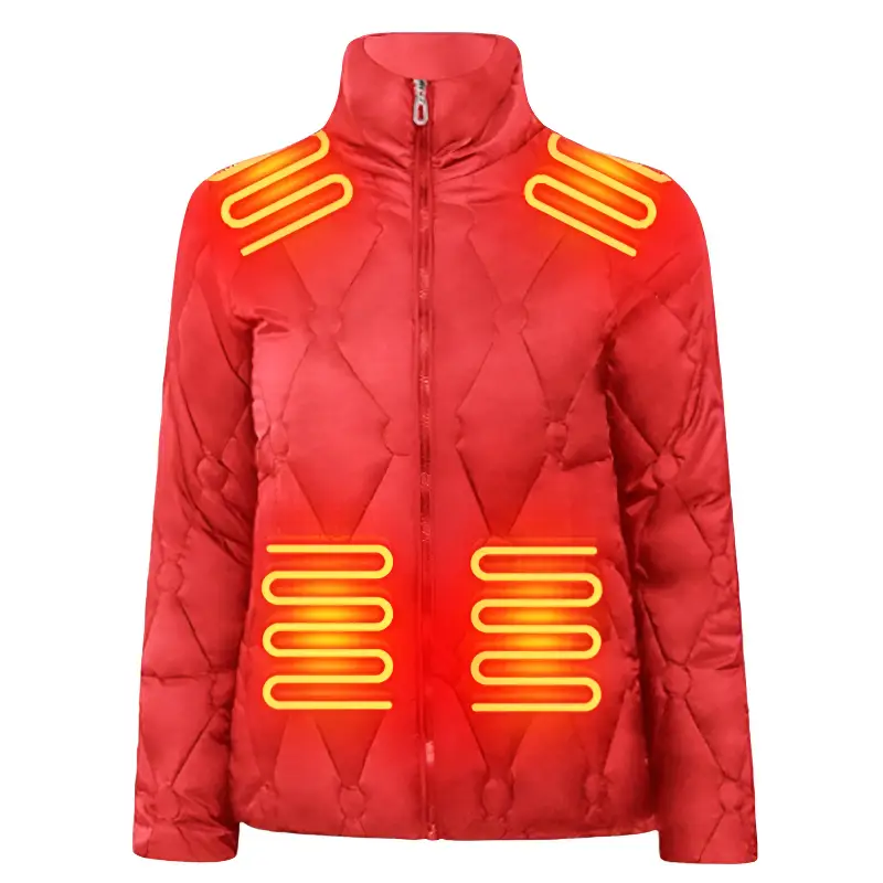 Veste chauffante épaisse pour femme - Image 11