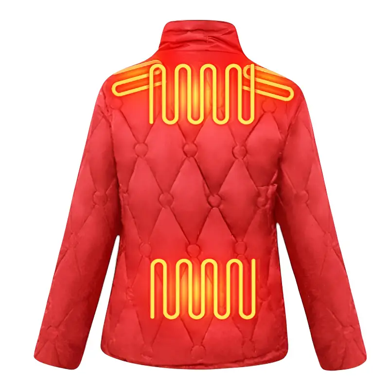Veste chauffante épaisse pour femme - Image 12