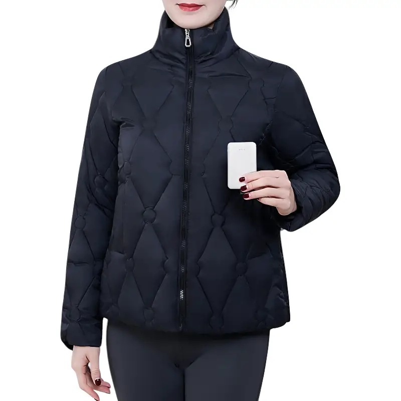 Veste chauffante épaisse pour femme - Image 7
