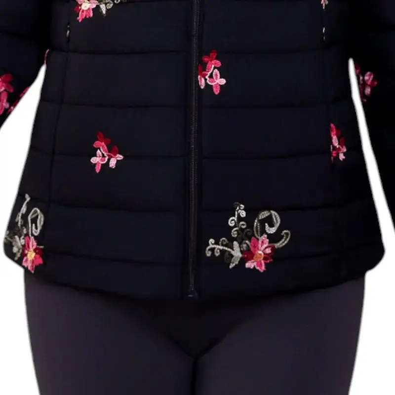 Veste chauffante USB design floral femme - Image 3