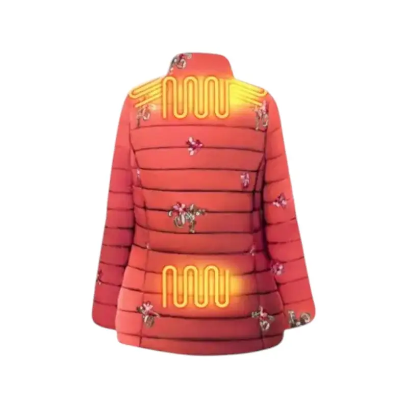 Veste chauffante USB design floral femme - Image 8