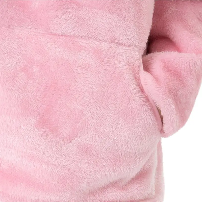 Veste chauffante USB en peluche femme - Image 6