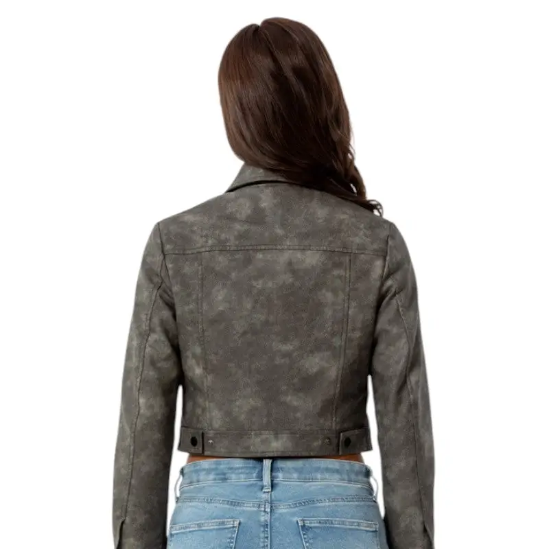 Veste coupe courte militaire femme - Image 13