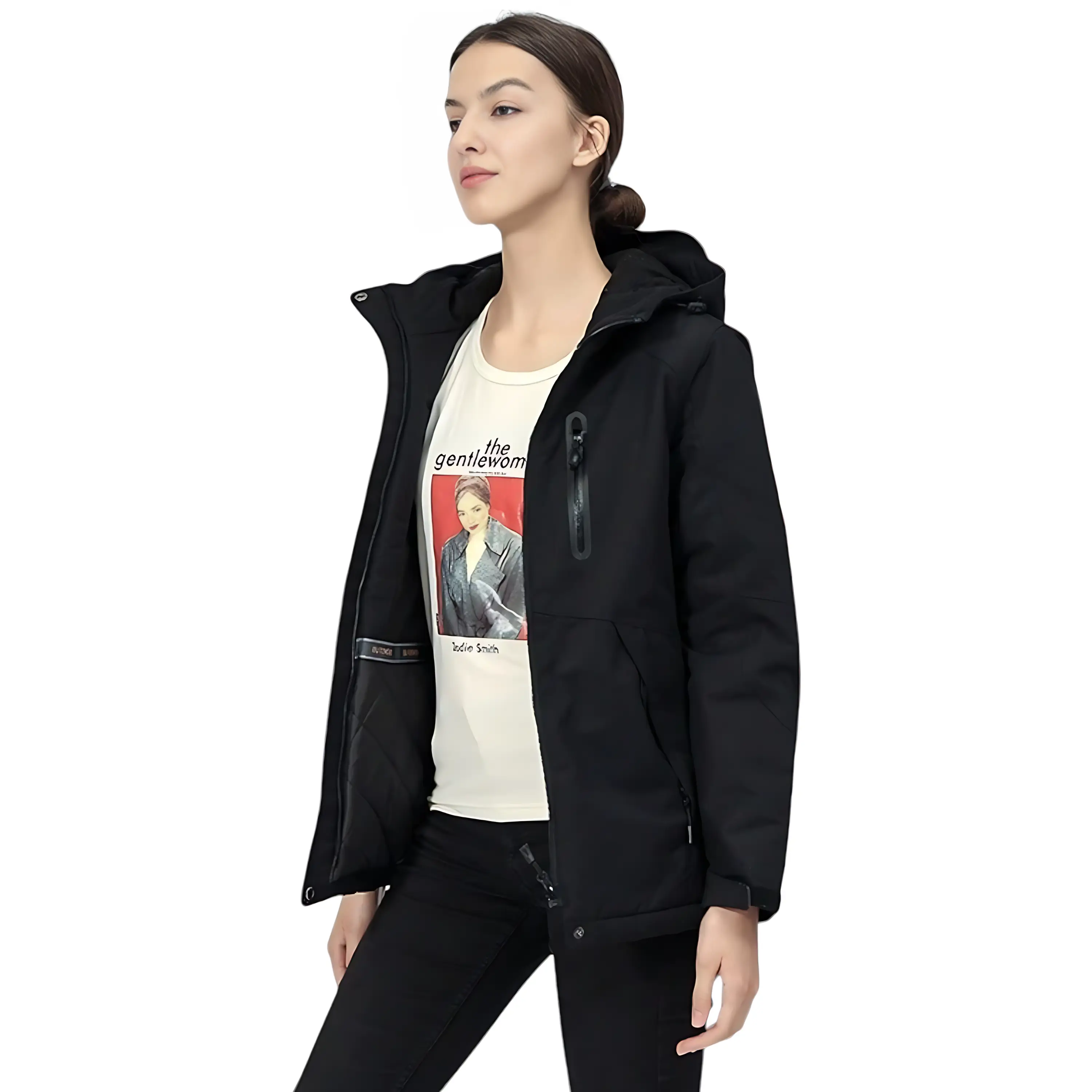Veste de ski chauffante imperméable - Image 6