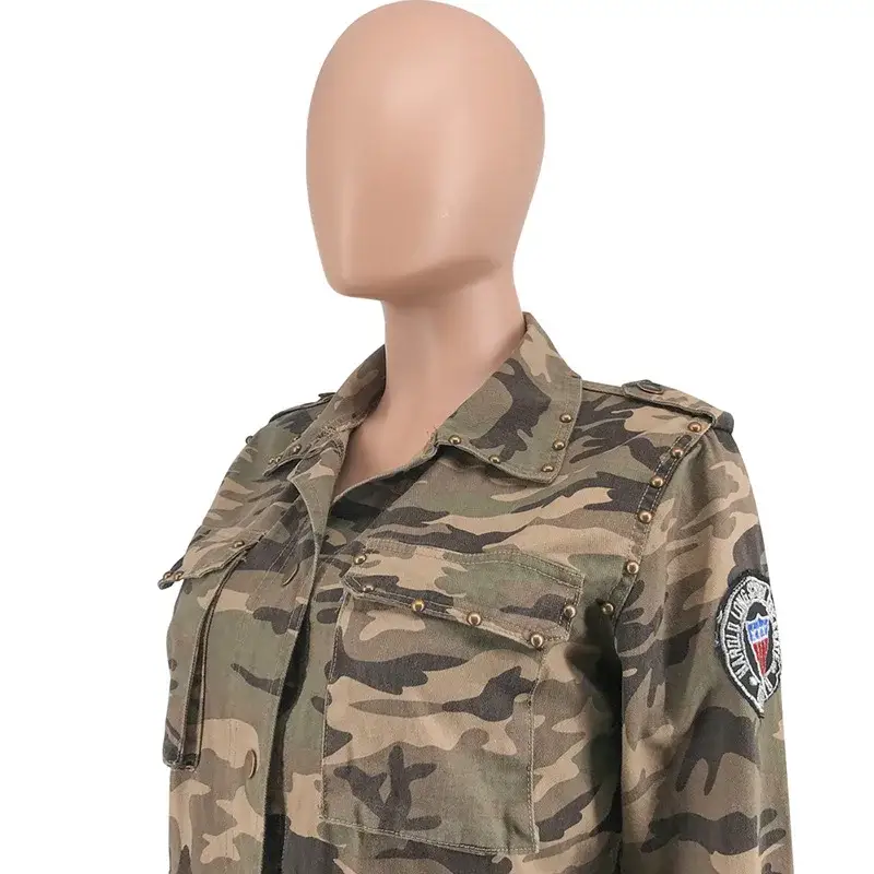 Veste femme militaire - Image 4