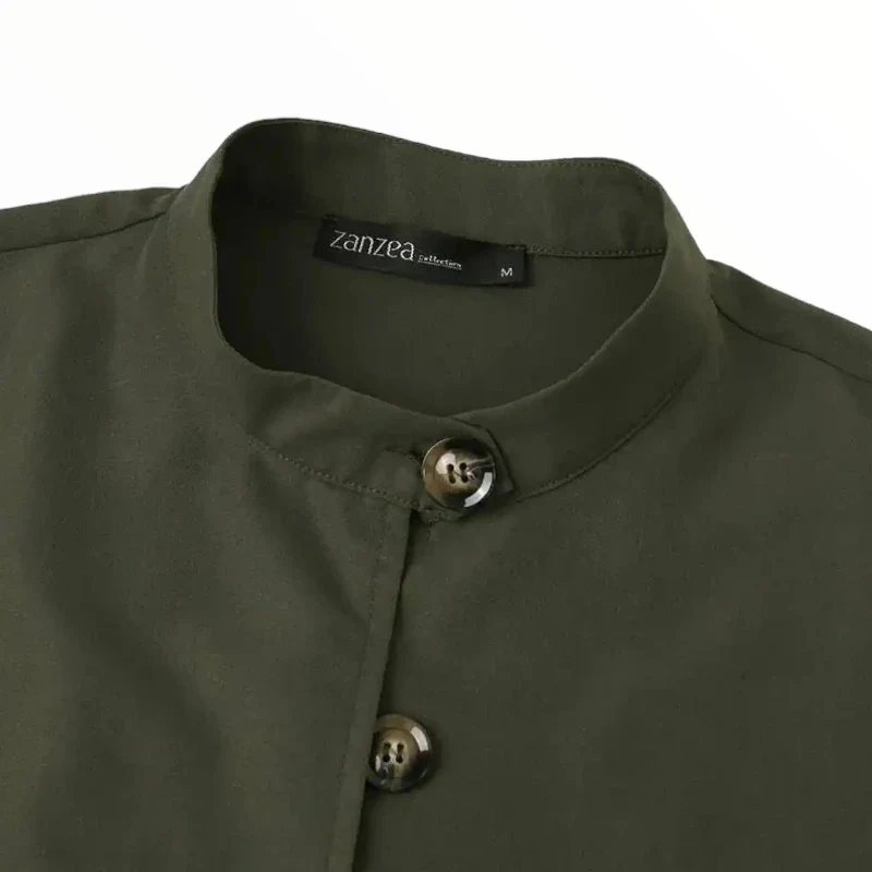 Veste femme militaire élégant - Image 4