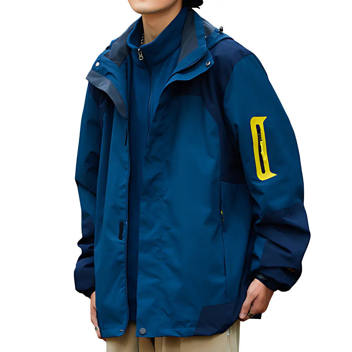 Veste femme randonnée pluie respirante - Image 20