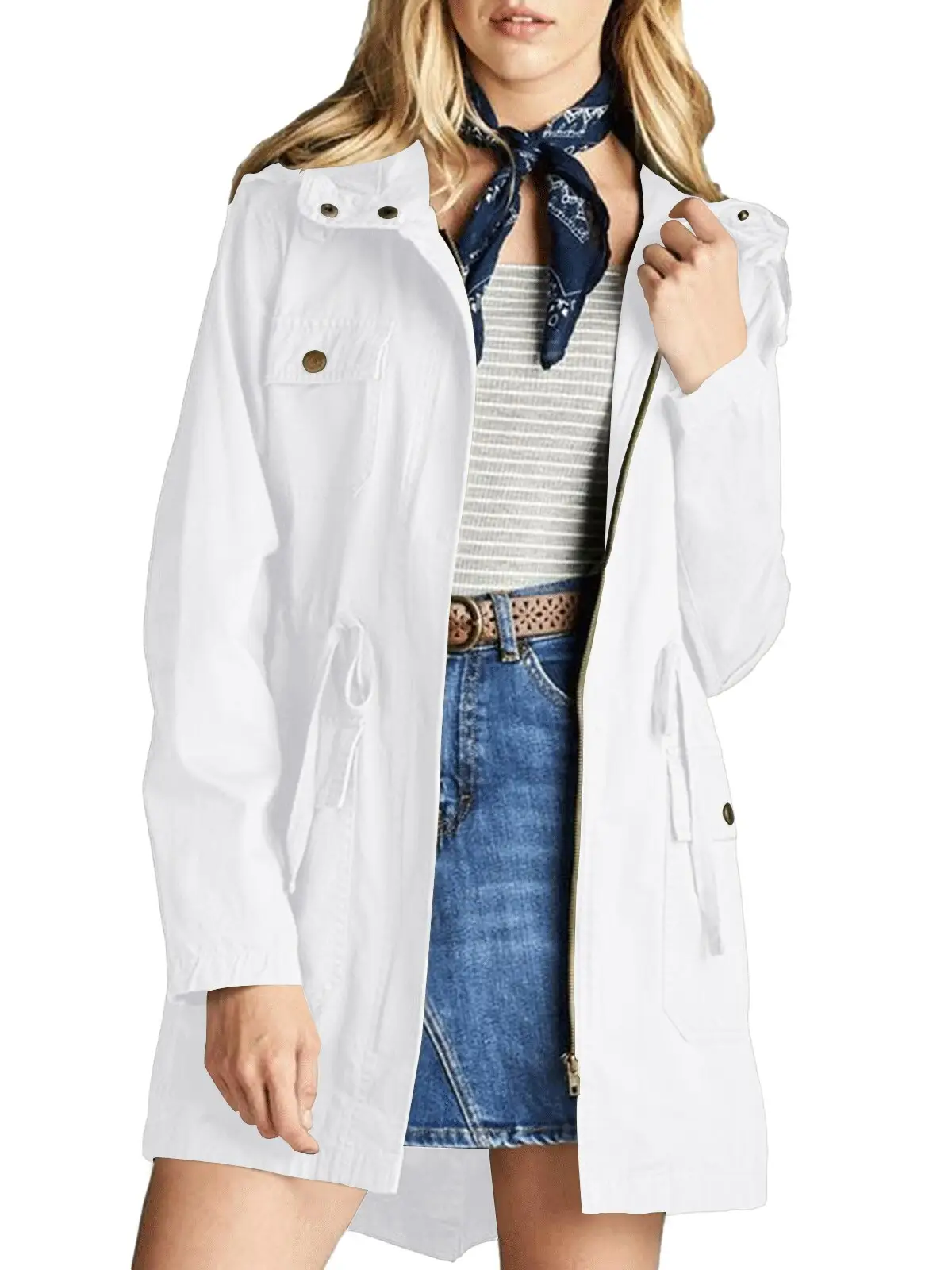Veste femme style militaire - Image 14