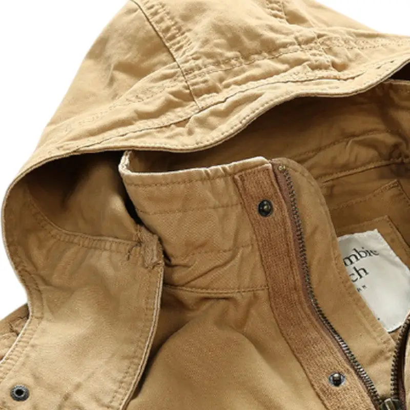 Veste kaki militaire homme - Image 3