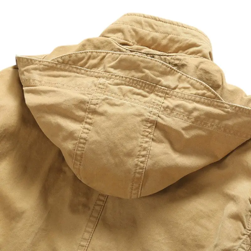 Veste kaki militaire homme - Image 4