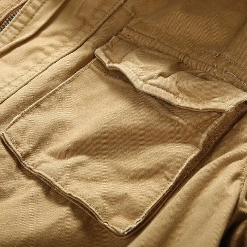 Veste kaki militaire homme - Image 7