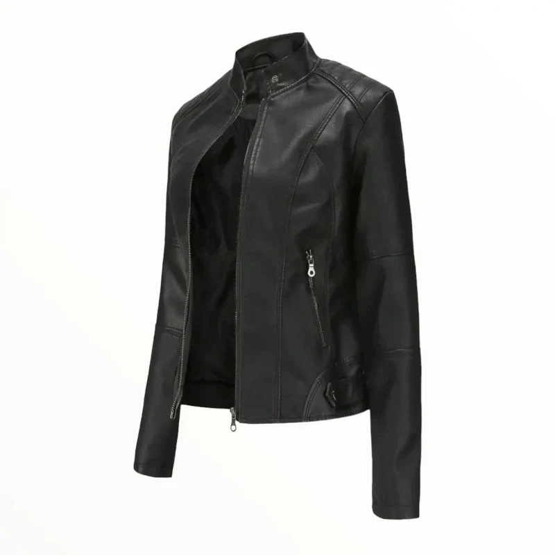 Veste légère noire militaire femme - Image 3