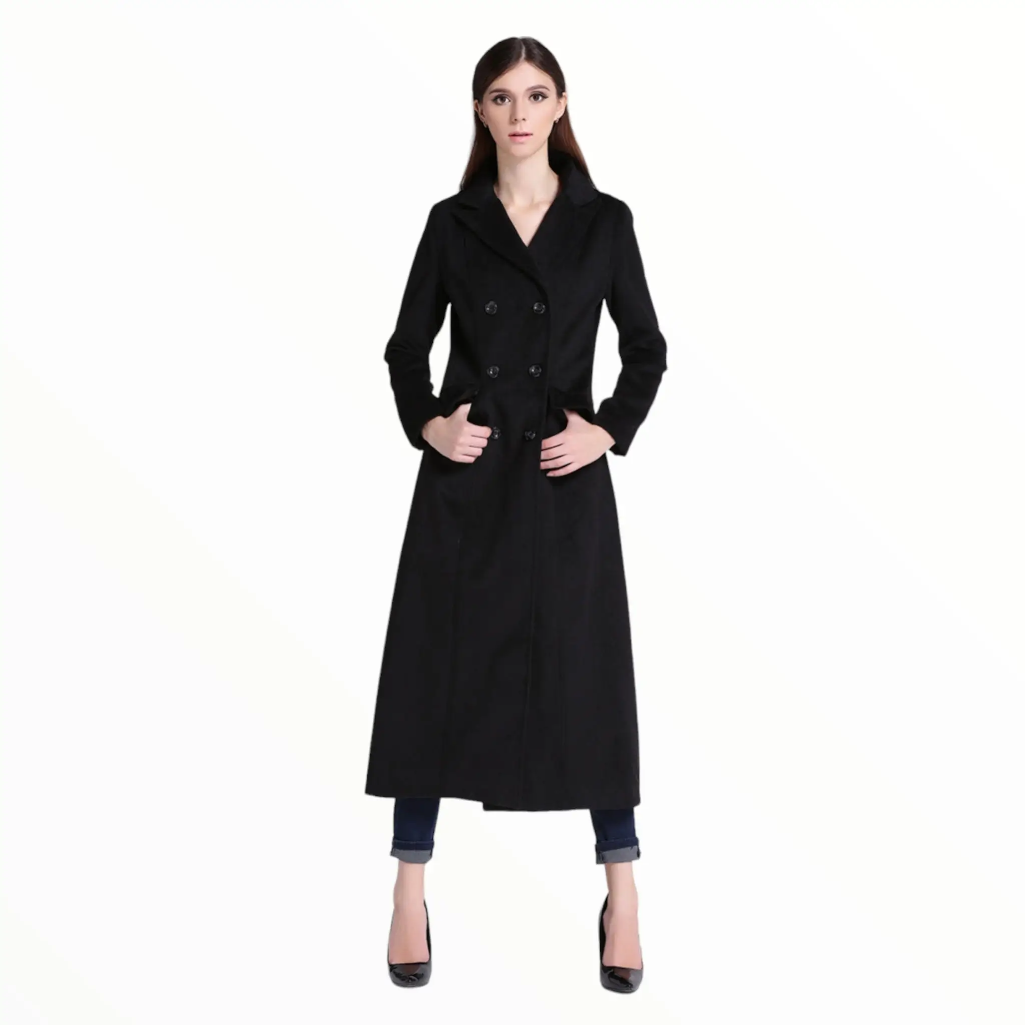 Veste manteaux militaire femme - Image 2
