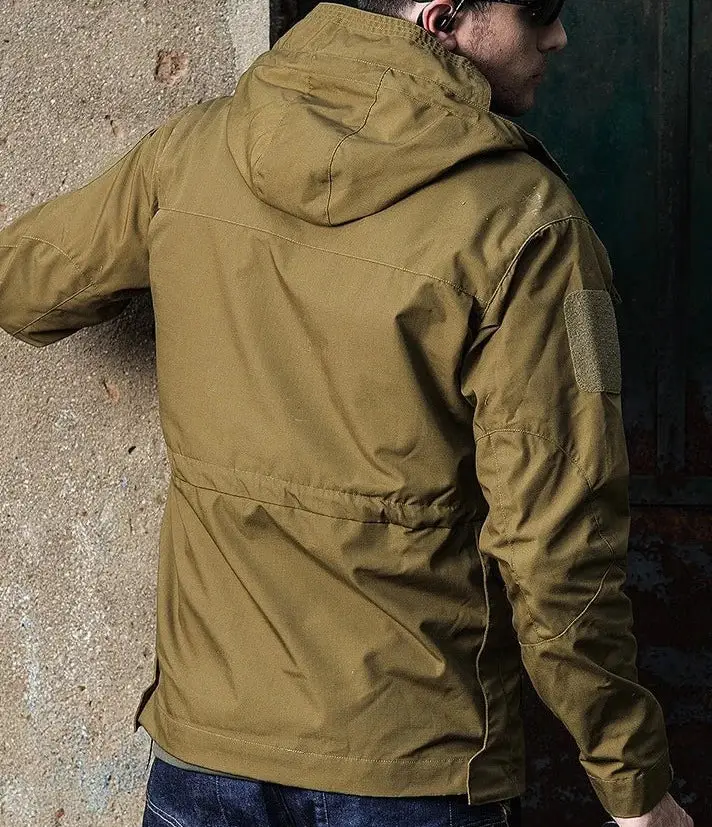VESTE MILITAIRE AVEC CAPUCHE - Image 3