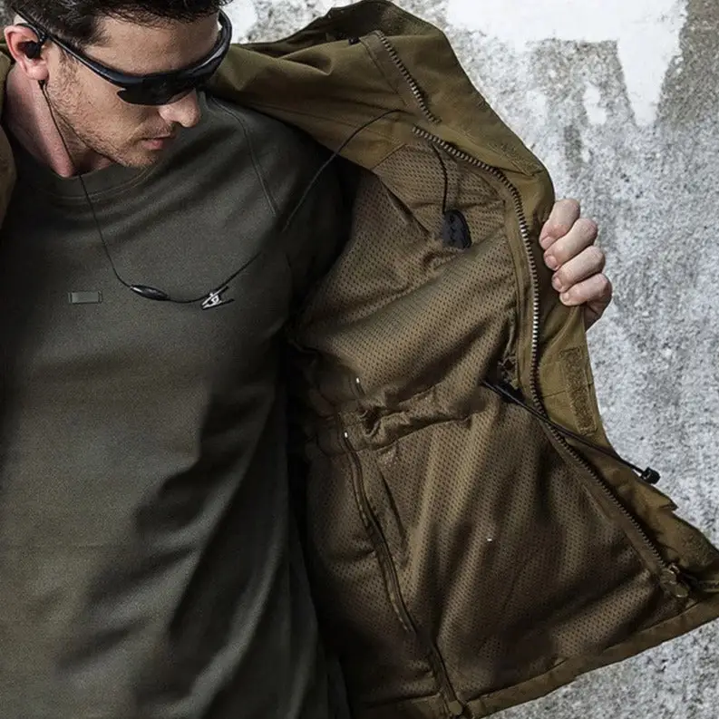 VESTE MILITAIRE AVEC CAPUCHE - Image 4