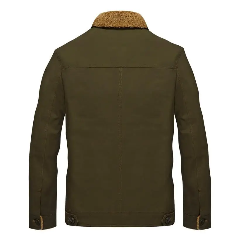 VESTE MILITAIRE AVEC DOUBLURE EN FOURRURE - Image 4