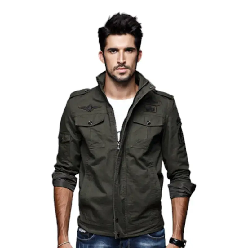 VESTE MILITAIRE AVEC MANCHES À POCHES - Image 7