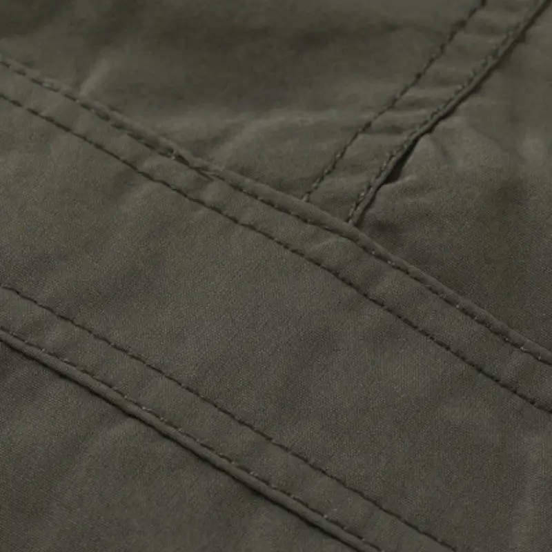 VESTE MILITAIRE AVEC REVERS ORANGE - Image 12