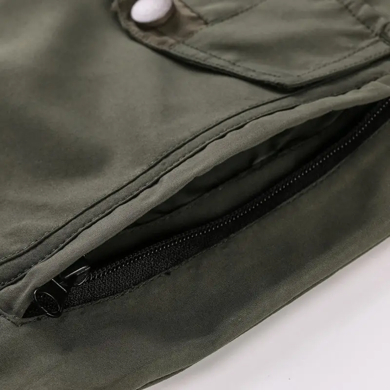 VESTE MILITAIRE AVEC REVERS ORANGE - Image 13