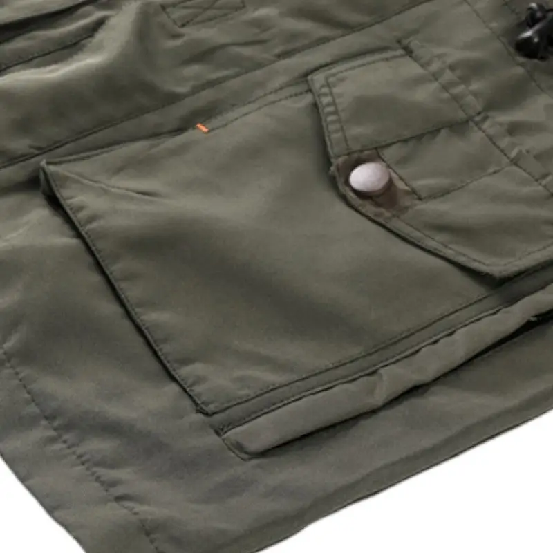VESTE MILITAIRE AVEC REVERS ORANGE - Image 14