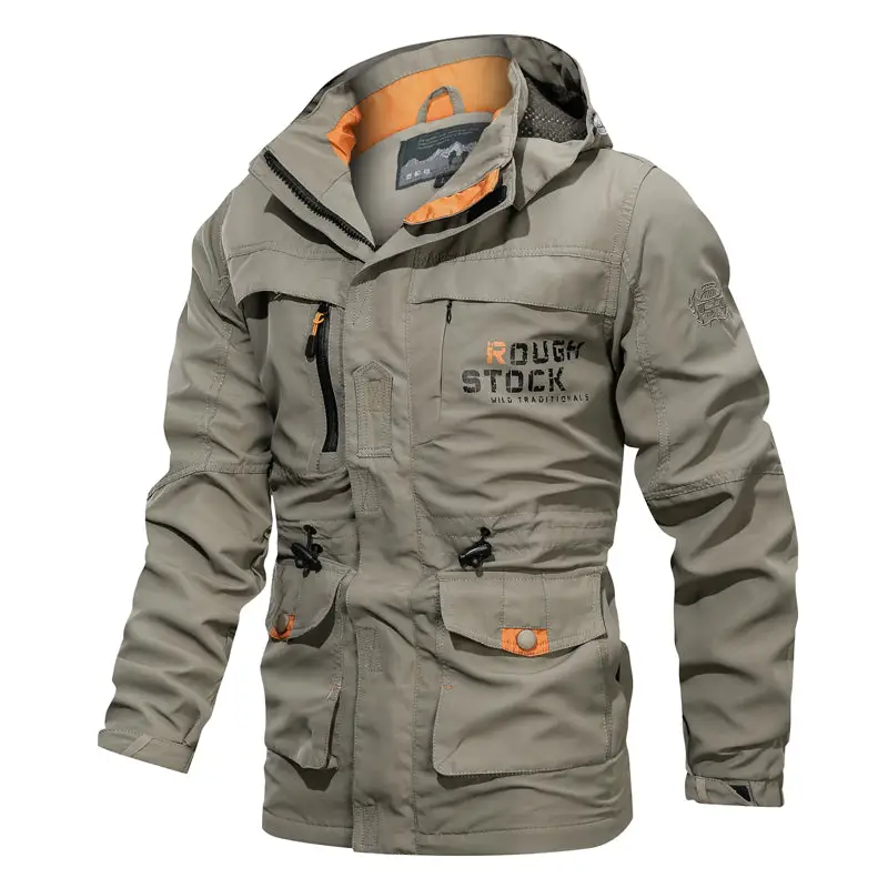 VESTE MILITAIRE AVEC REVERS ORANGE - Image 16