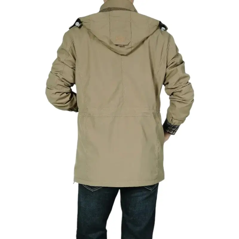 VESTE MILITAIRE AVEC REVERS ORANGE - Image 20