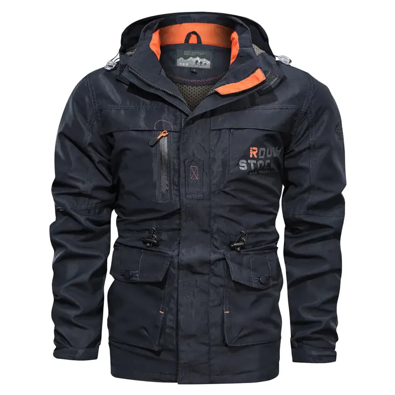 VESTE MILITAIRE AVEC REVERS ORANGE - Image 22