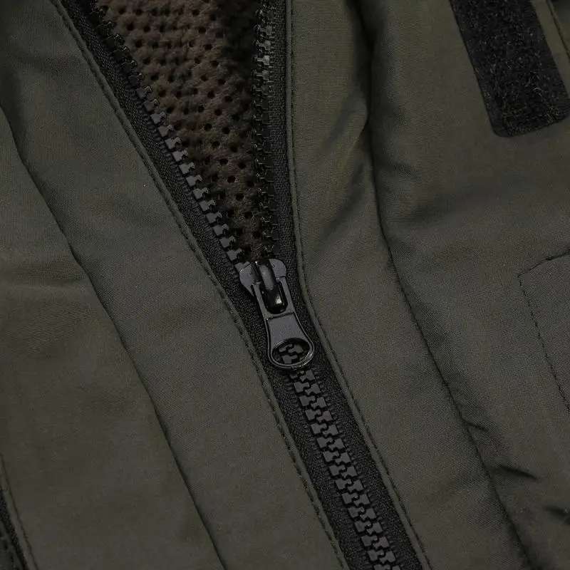VESTE MILITAIRE AVEC REVERS ORANGE - Image 7