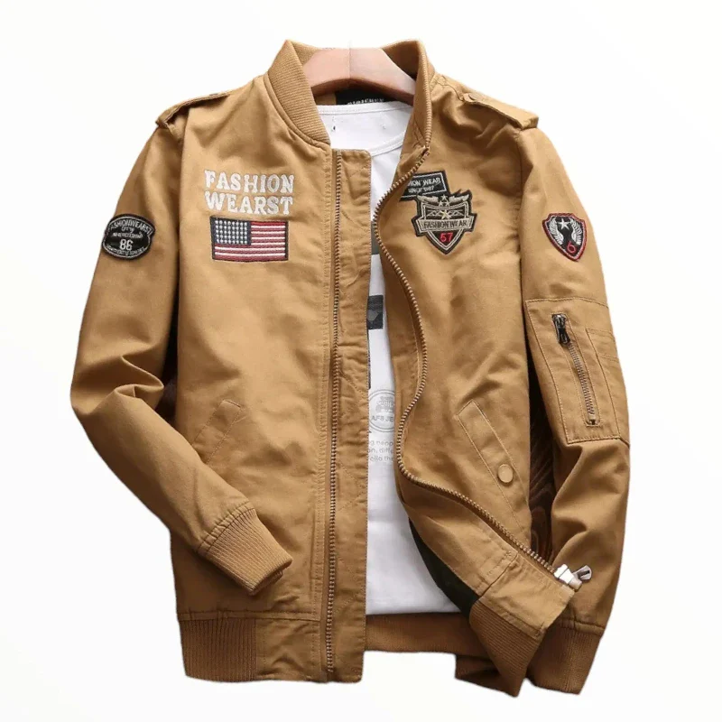 Veste militaire chaude homme - Image 13