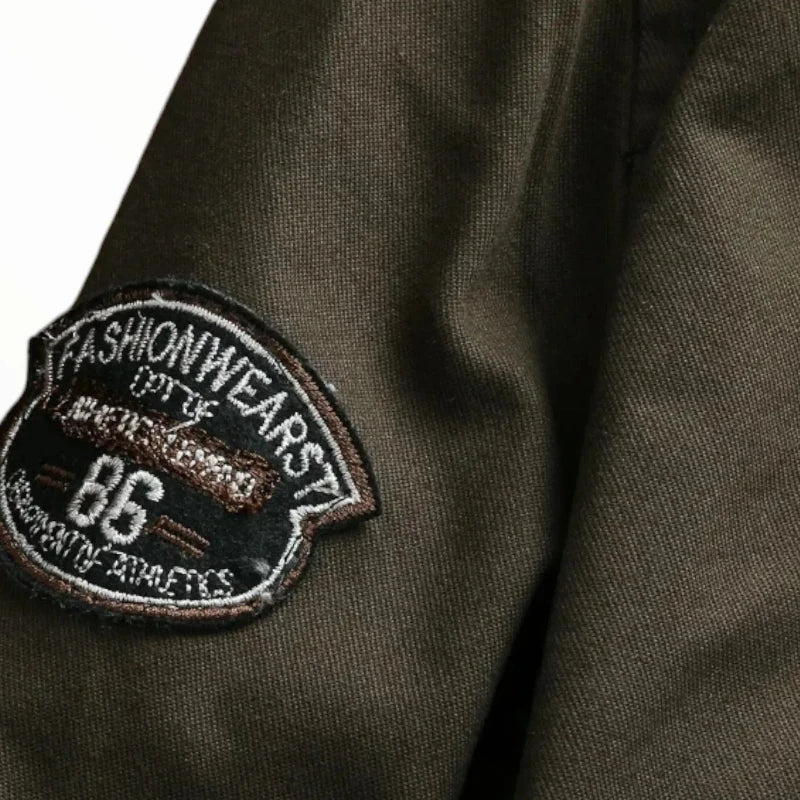 Veste militaire chaude homme - Image 7