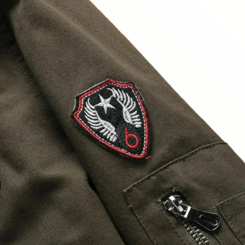 Veste militaire chaude homme - Image 8