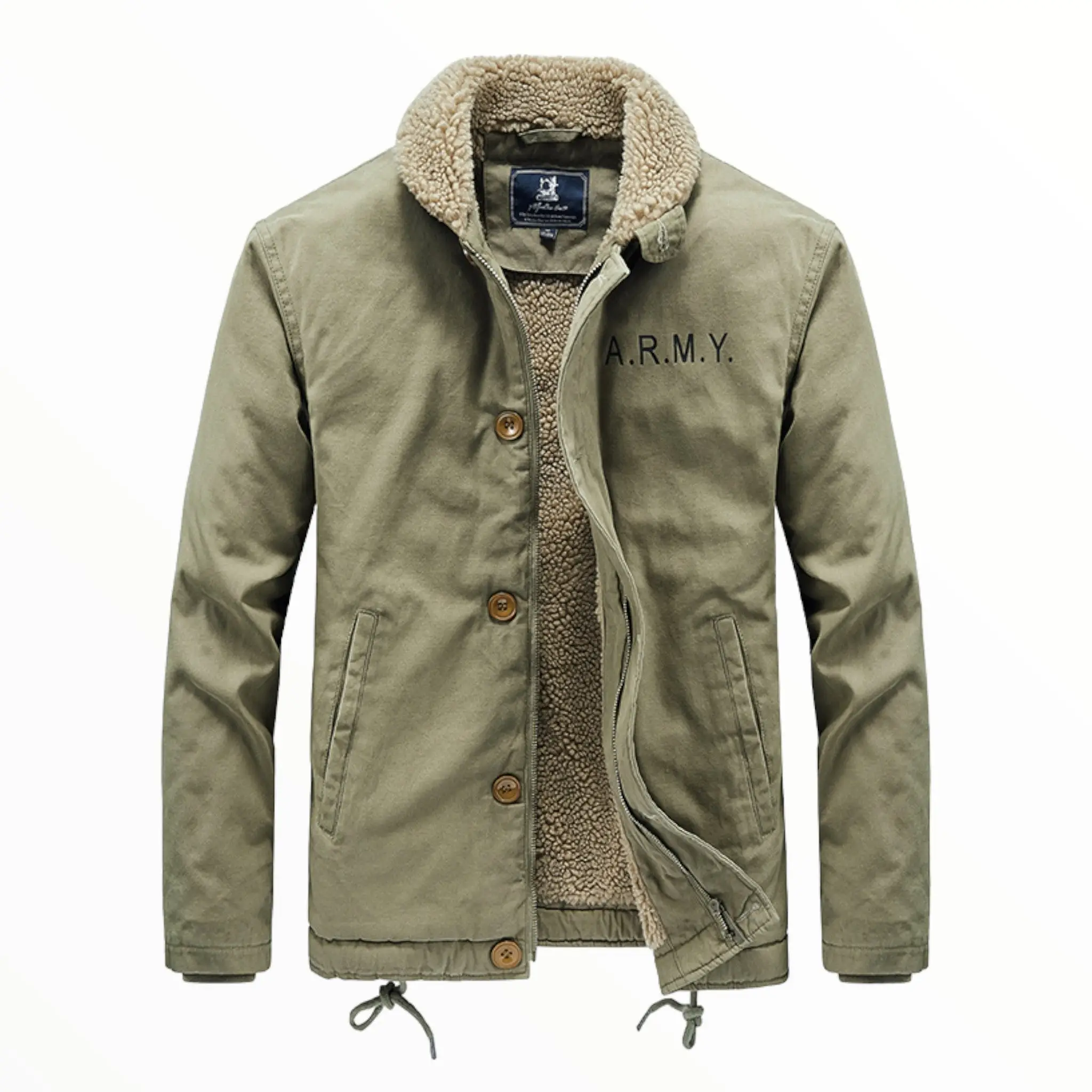 Veste militaire cintrée homme - Image 2
