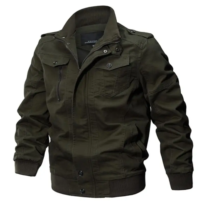 VESTE MILITAIRE DE STYLE CLASSIQUE - Image 13
