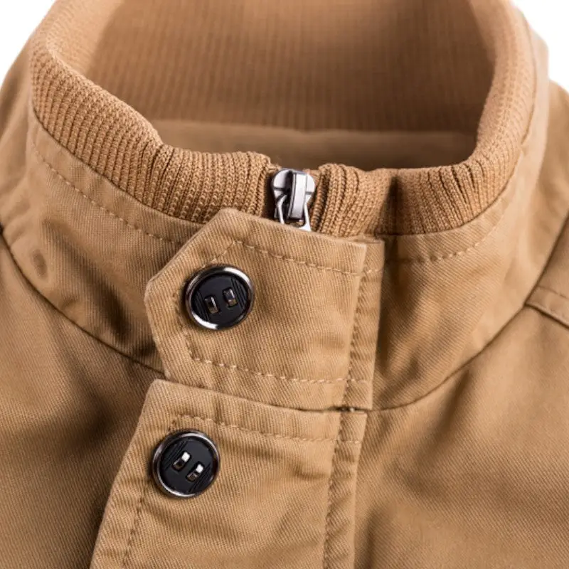 VESTE MILITAIRE DE STYLE CLASSIQUE - Image 4