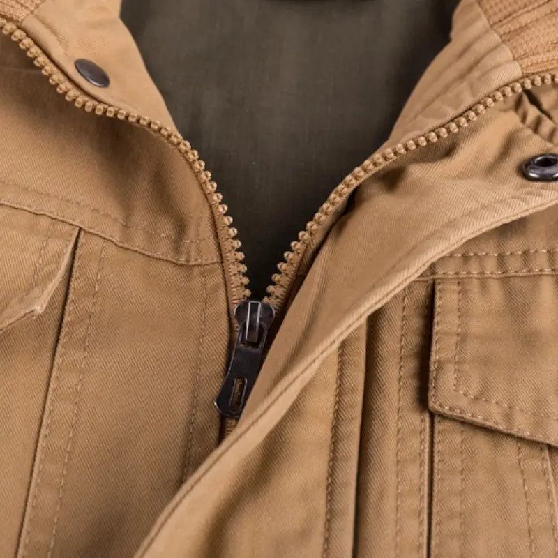 VESTE MILITAIRE DE STYLE CLASSIQUE - Image 5