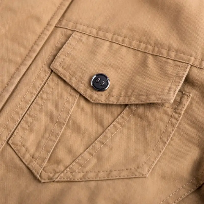 VESTE MILITAIRE DE STYLE CLASSIQUE - Image 7