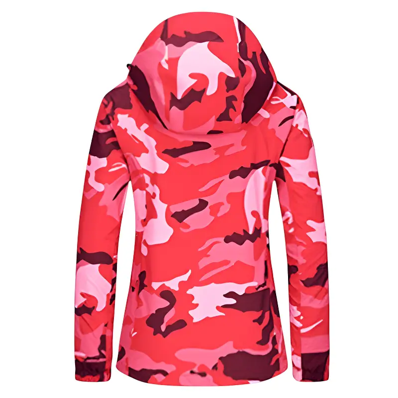 Veste militaire femme rose - Image 4
