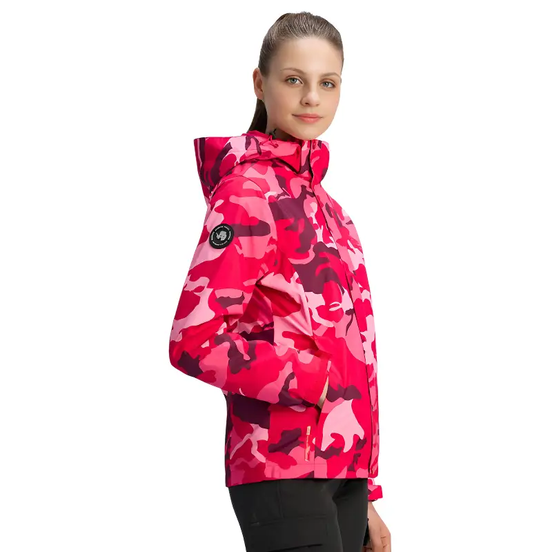 Veste militaire femme rose - Image 6