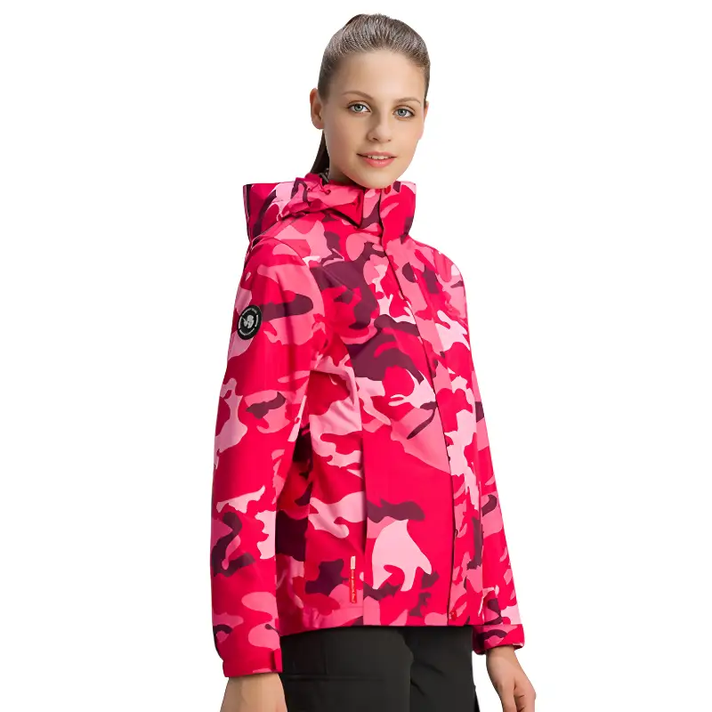 Veste militaire femme rose - Image 7
