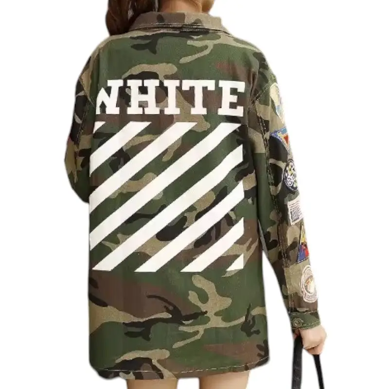 Veste militaire femme tendance - Image 7