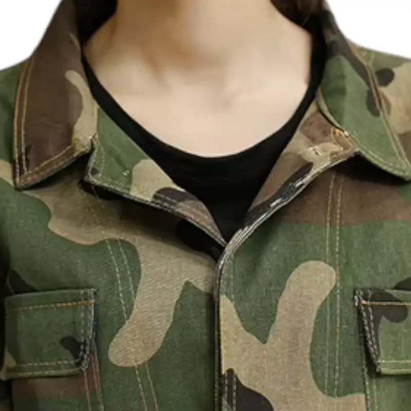 Veste militaire femme tendance - Image 8