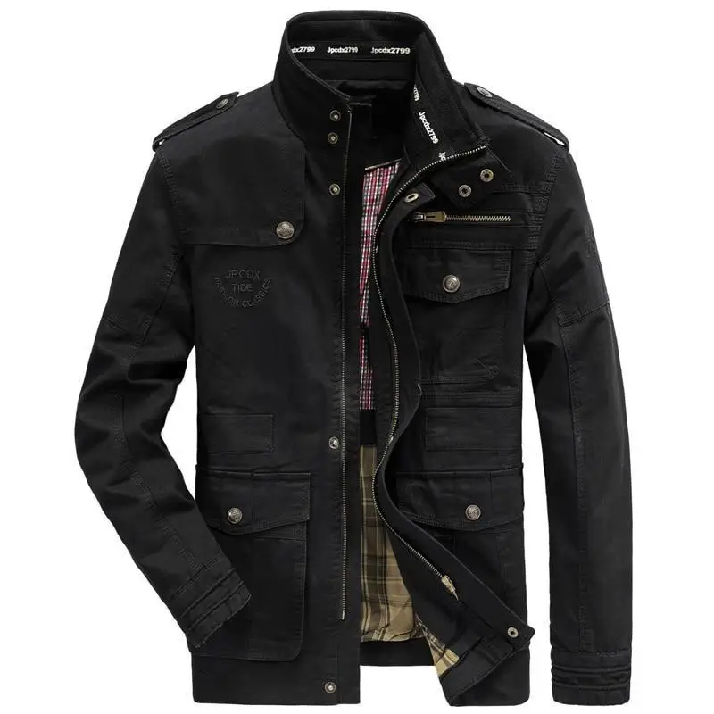 Veste militaire homme kaki - Image 10