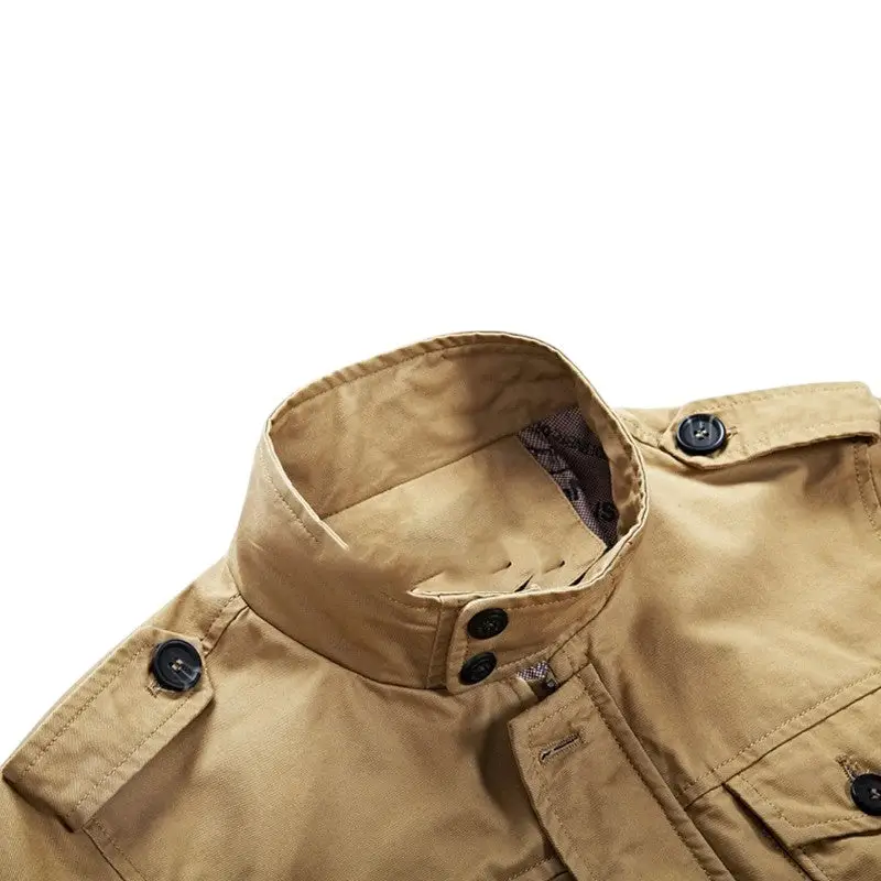 Veste militaire kaki - Image 5