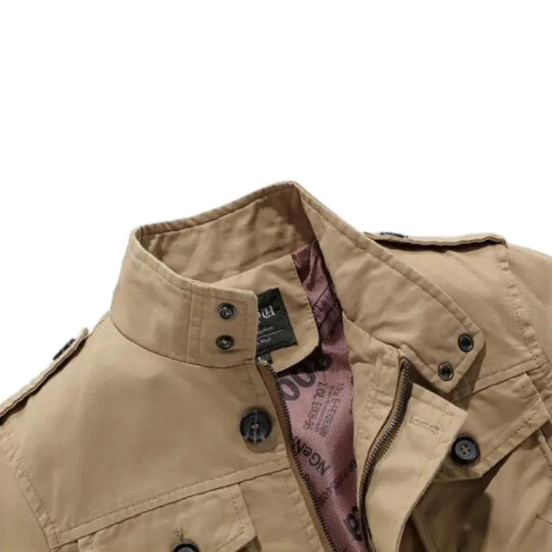 Veste militaire kaki - Image 6